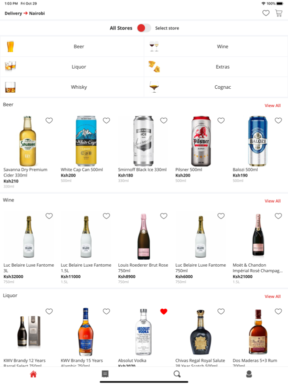 Screenshot #6 pour Drinks Zetu: Alcohol delivery