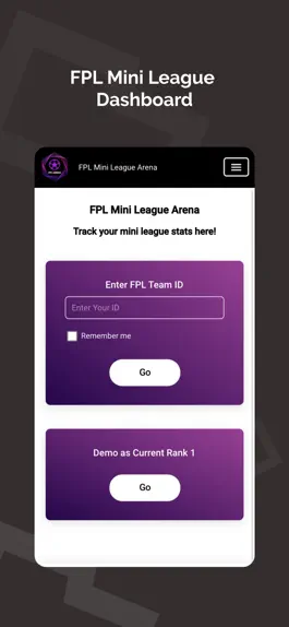 Game screenshot FPL Football Mini League Arena mod apk