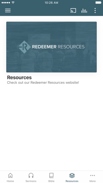 Redeemer Bible Church App