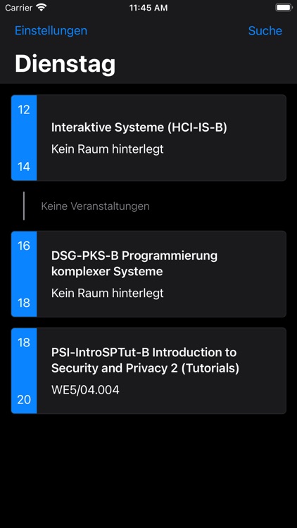 Stundenplan Uni Bamberg screenshot-6