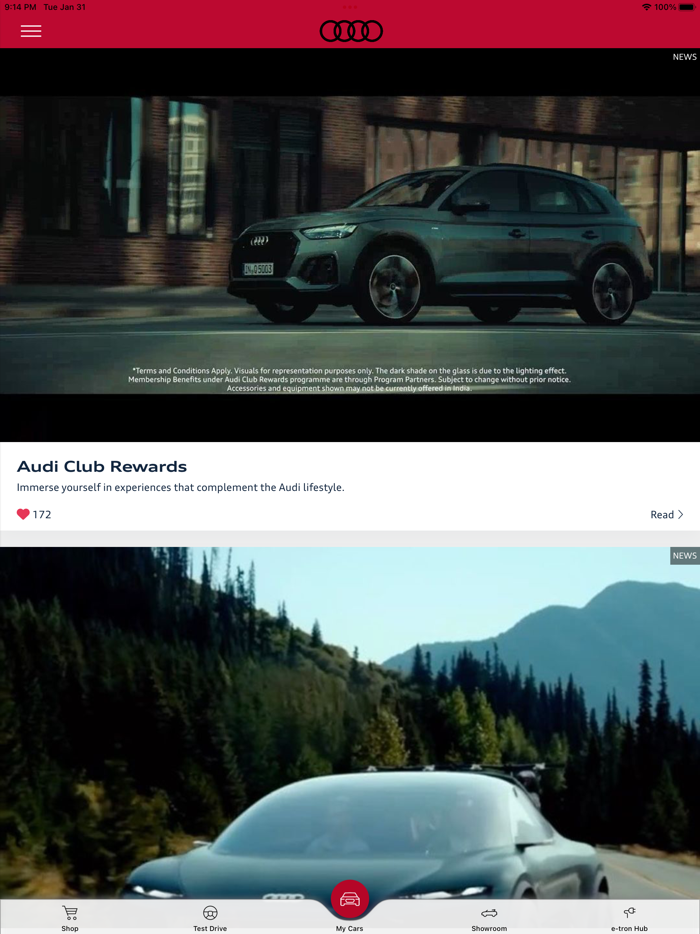 myAudi Connect - Audi India