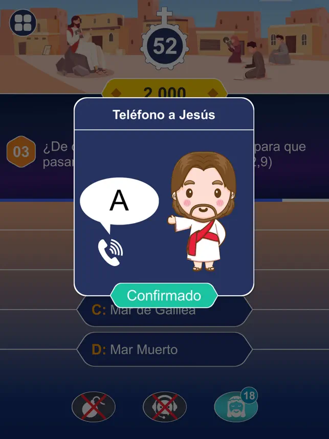 Snímek obrazovky 3 Juegos Biblicos (de la Biblia) iphone