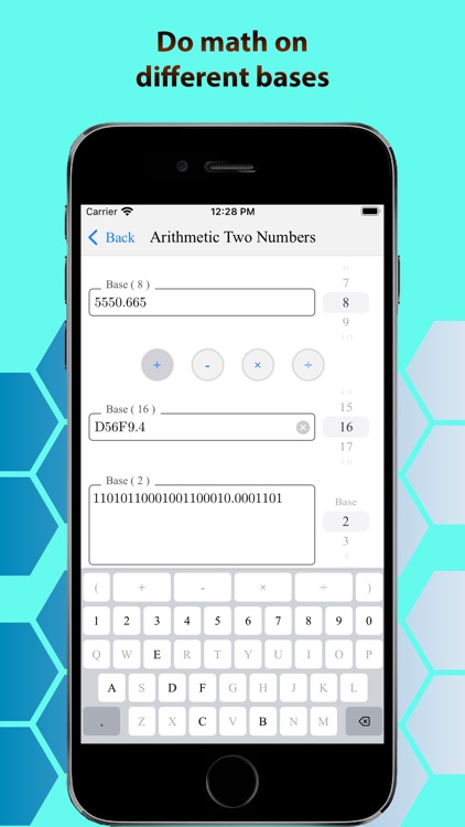 Calculator of Number Systems screenshot-5