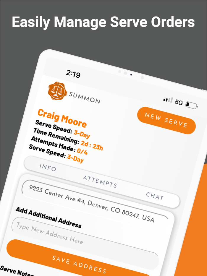 Summon - Get A Process Server