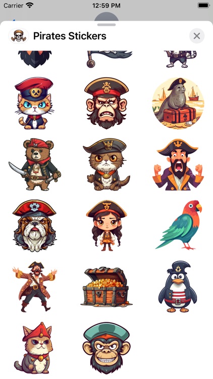 Pirates Sticker Pack