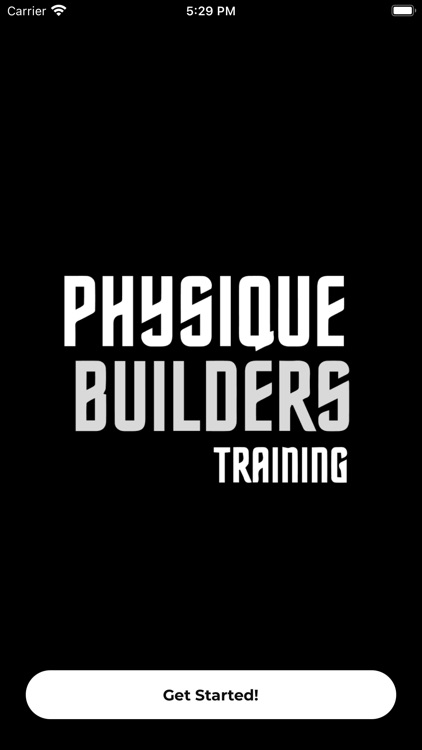 Physique Builders Training