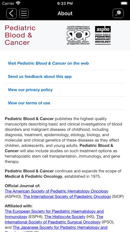 Pediatric Blood & Cancer screenshot-4