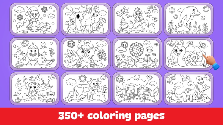 Kids Coloring Game Color learn screenshot-7