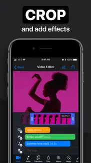 video editor x iphone screenshot 2