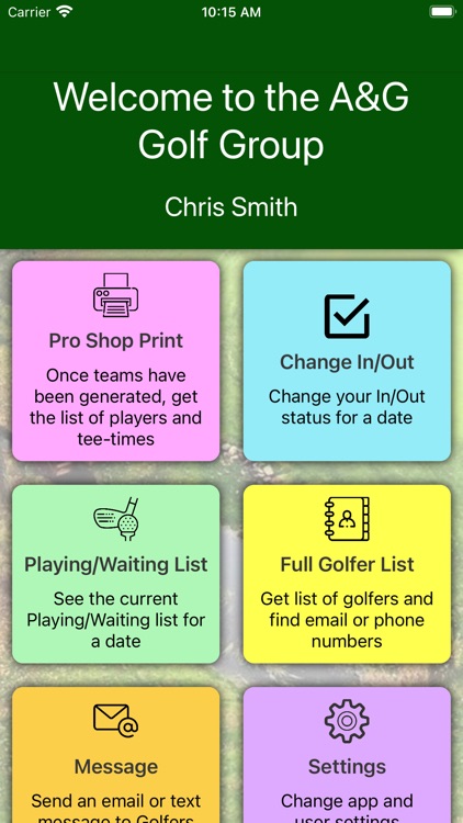 A&G Golf App