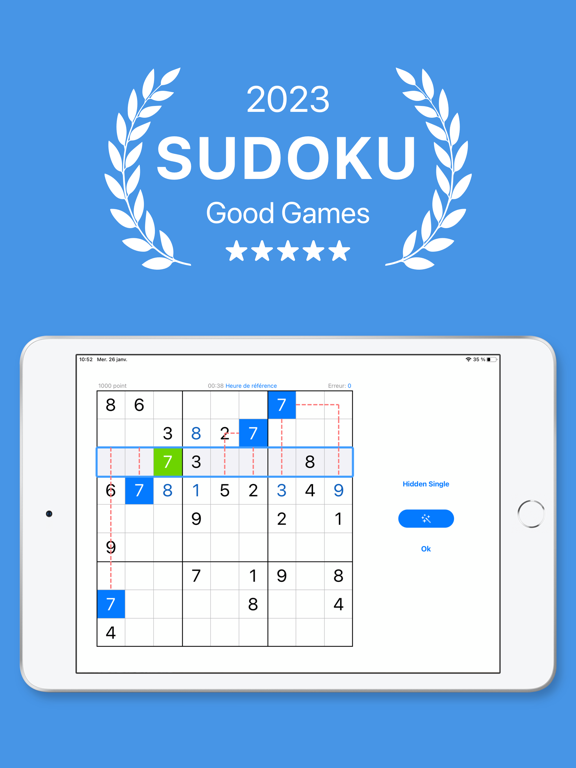 Télécharger Sudoku Sudoku sans pub pour iPhone / iPad sur l