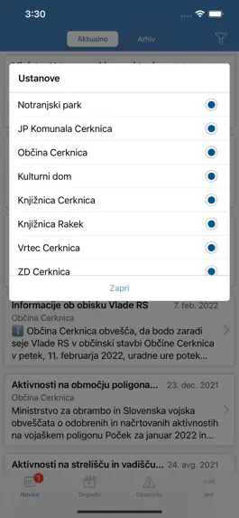 Game screenshot Občina Cerknica apk