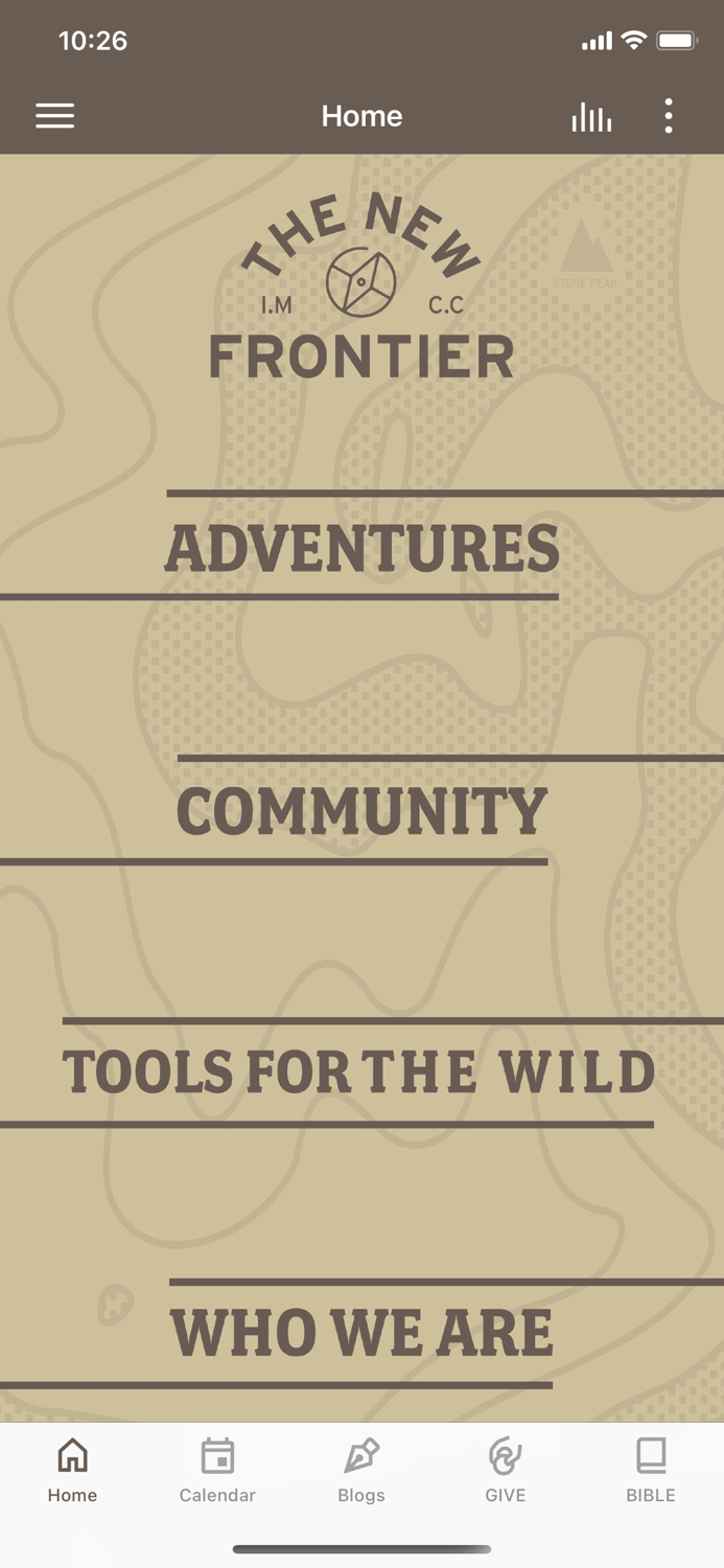 The New Frontier Ministries