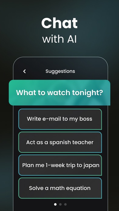 Ask AI - Chat & Get Answers iPhone app afbeelding 2