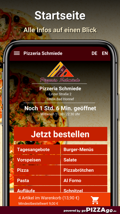 Pizzeria Schmiede Bad Honnef screenshot 2