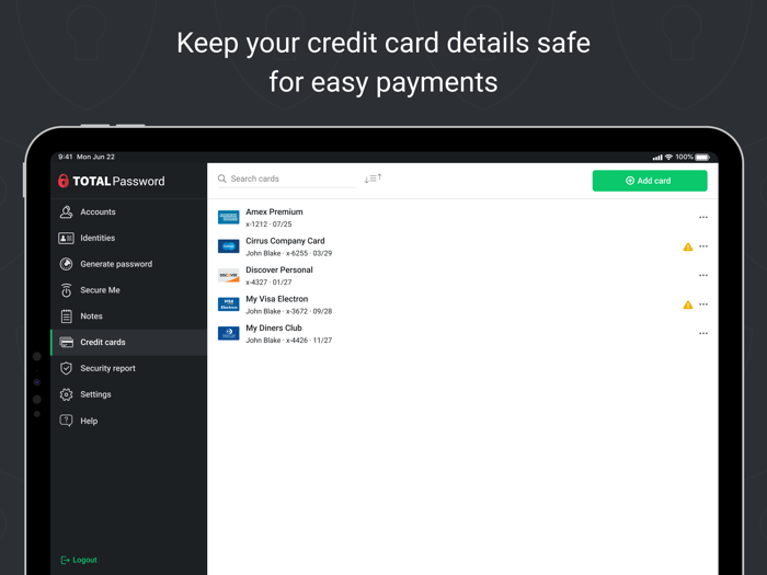 Total Password for Mobile
