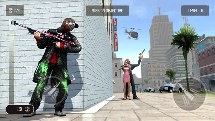 3D War Sniper Warzone Games screenshot 6