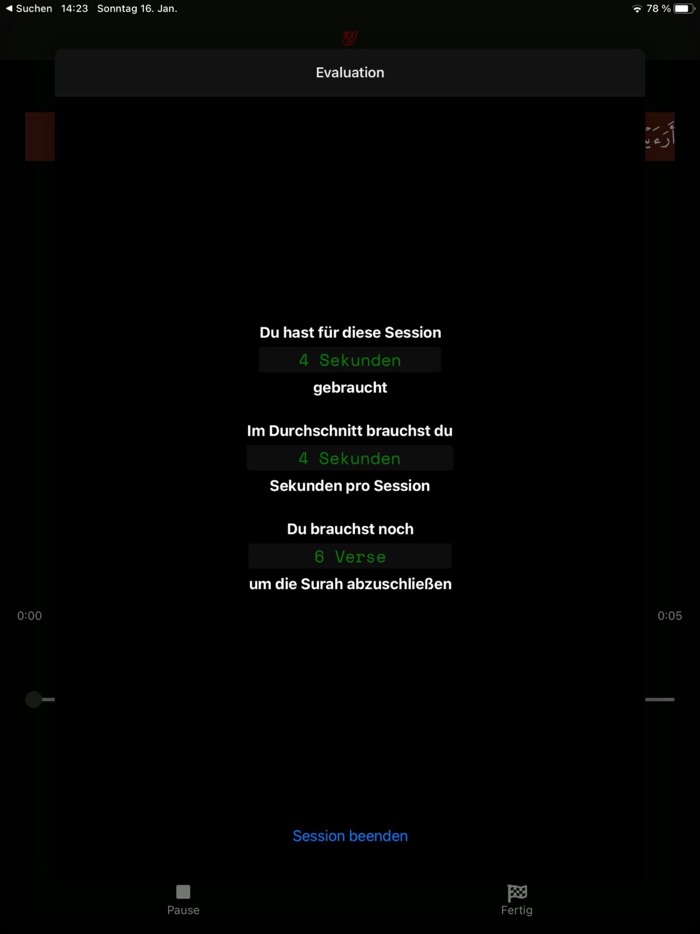 Zikr - Quran auswendig lernen