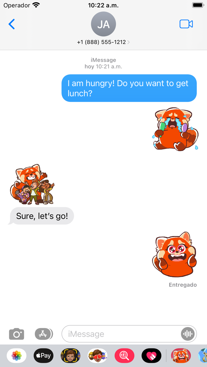 Stickers de Pixar Red