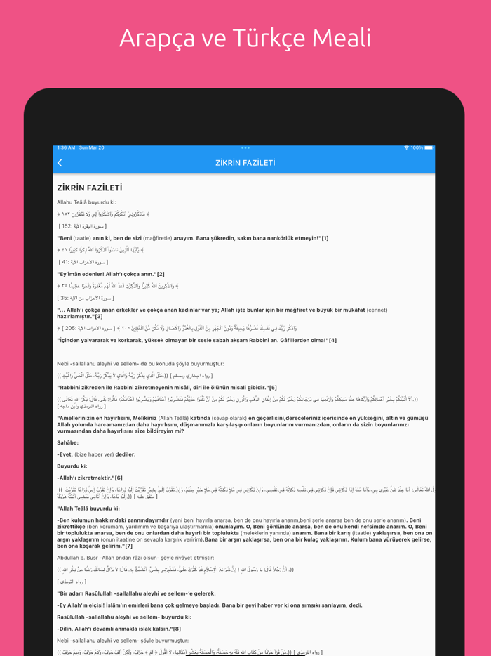 Hisnul Muslim Dua ve Zikirler