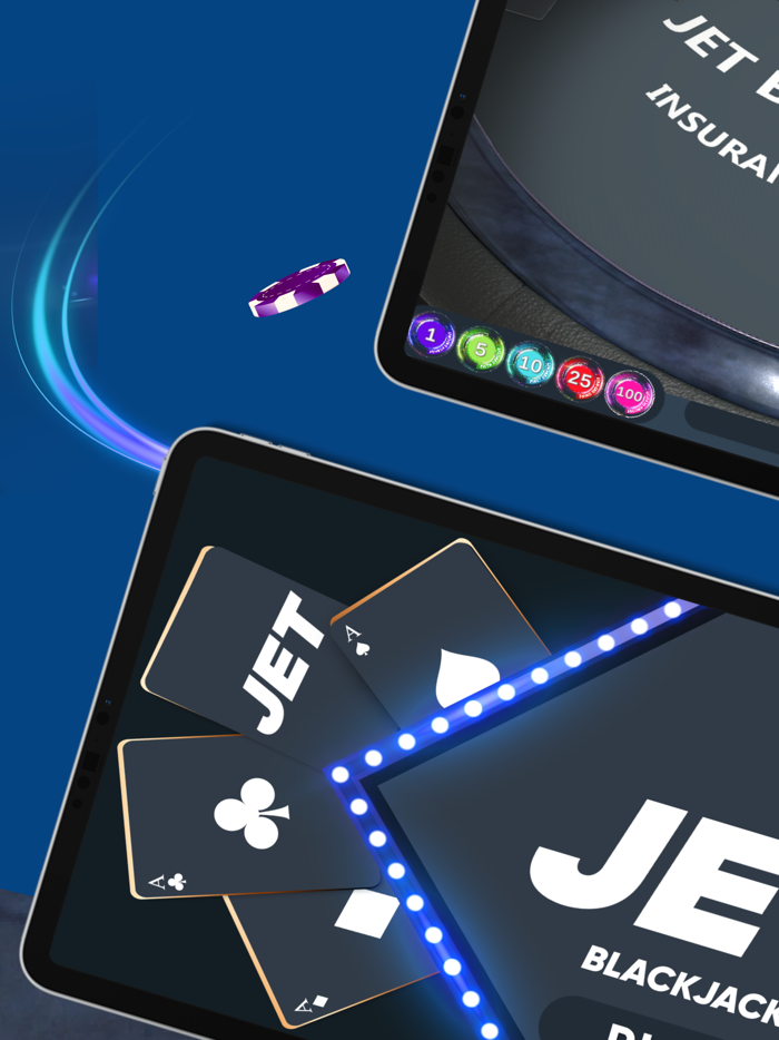 JET Blackjack - card games