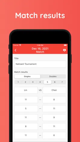 Game screenshot Ping-Pong Schedule Planner hack