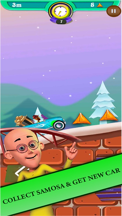 Motu Patlu Hill Racing Game screenshot-5