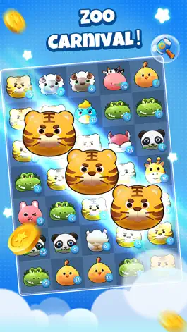 Game screenshot Happy Zoo - merge game mod apk