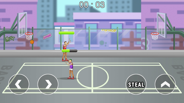 Basketball Fighting 1v1 - Dunk