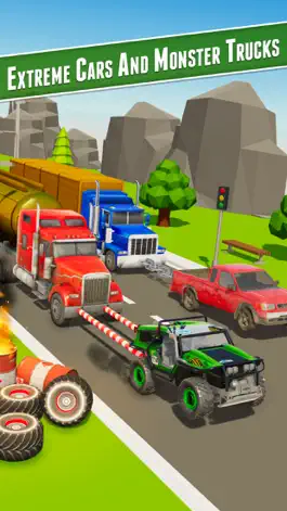 Game screenshot Traffic Car Towing Pull Game apk