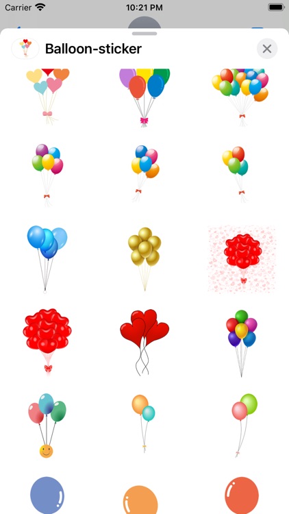 Sticker Balloon