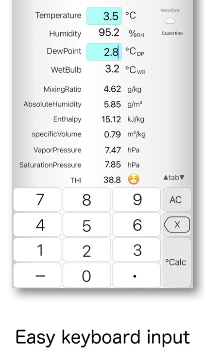 Calculate Comfort screenshot-3