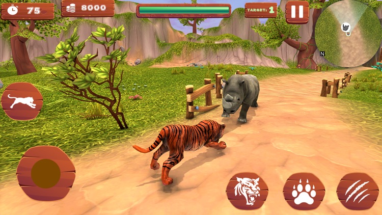 TIGER SIMULATOR jogo online gratuito em