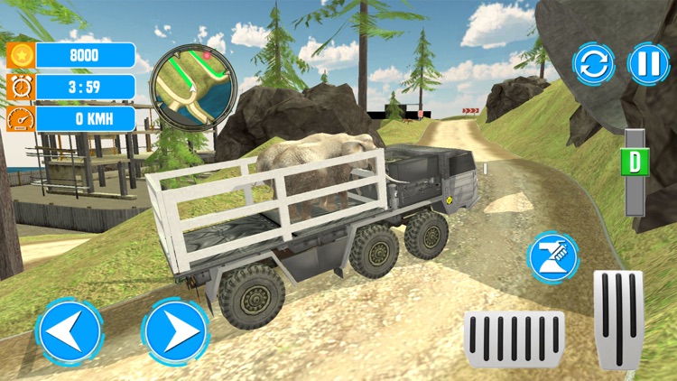 Animals Rescue Truck Transport screenshot-3