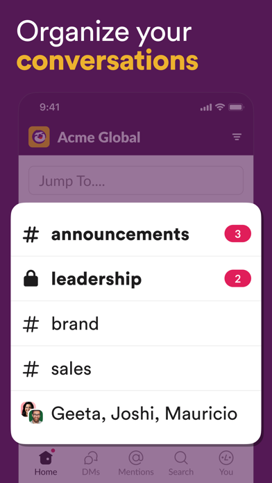 Slack for EMM screenshot 2