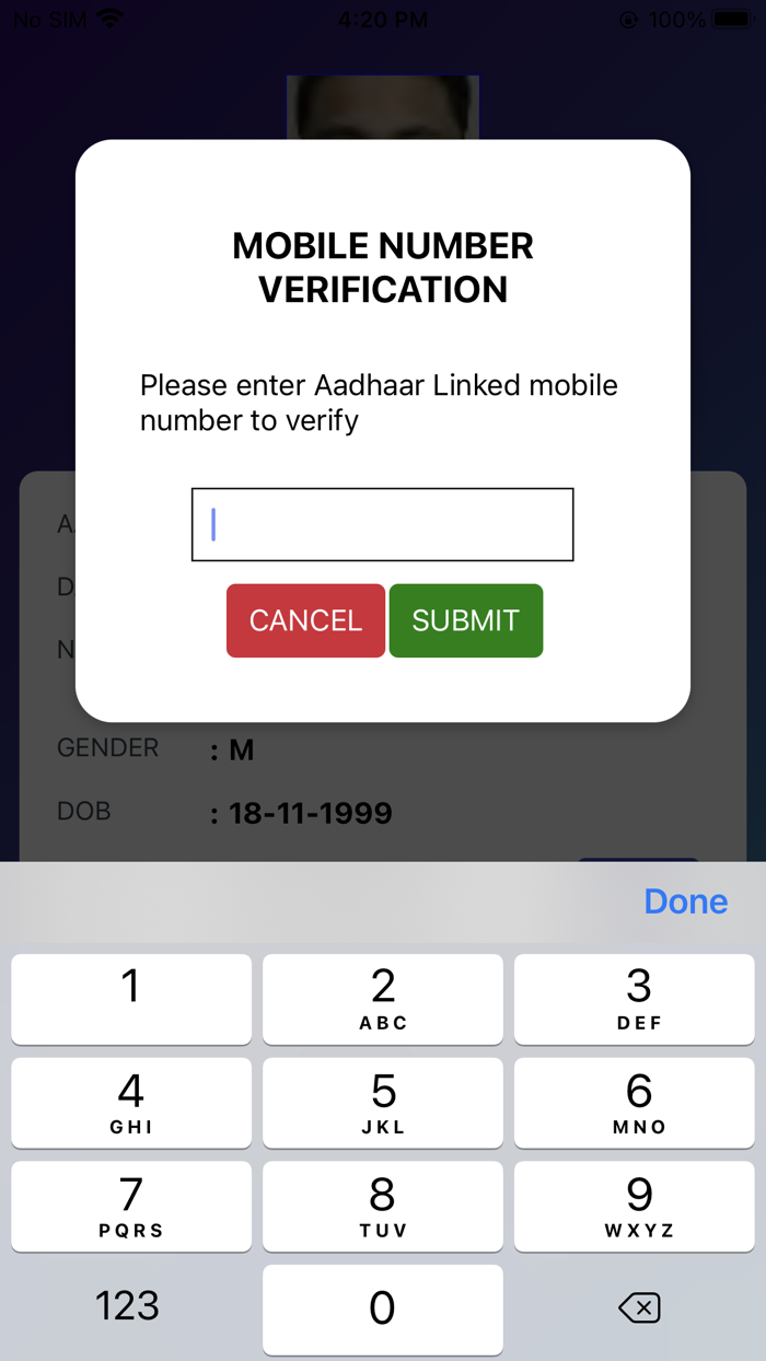 Aadhaar QR Scanner