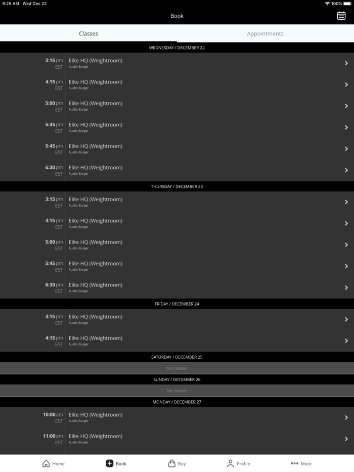 Athlete Headquarters