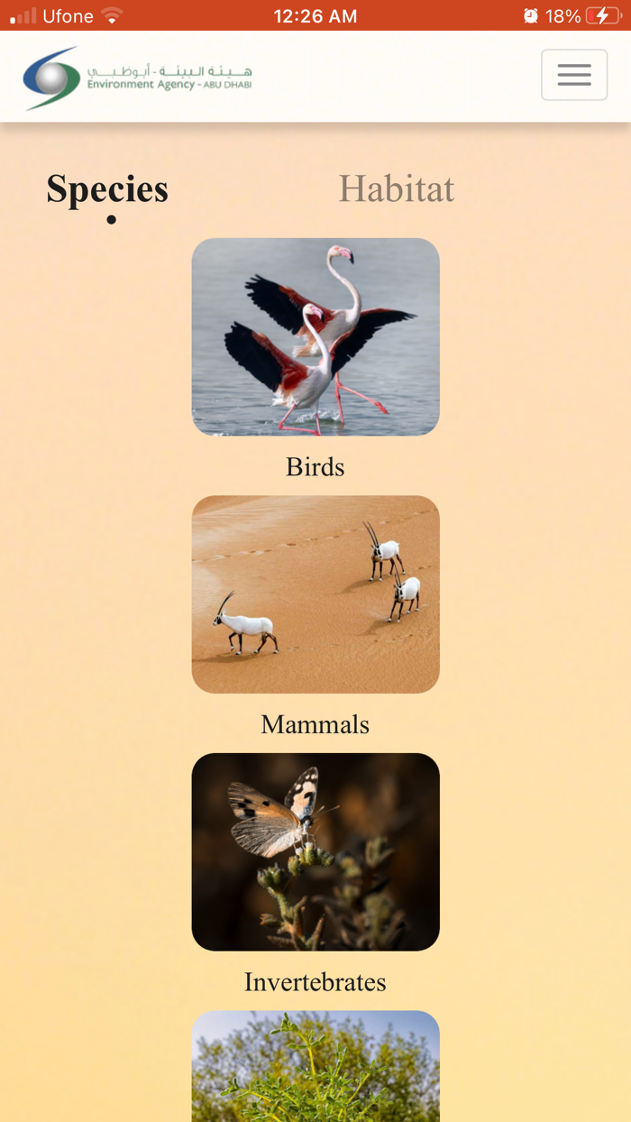 Abu Dhabi Species