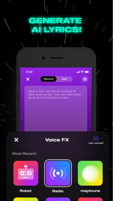 mayk: fun voice music editor screenshot 3