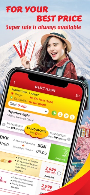 vietjet air baggage