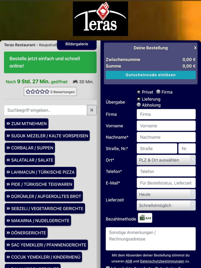 Teras Restaurant - Köln