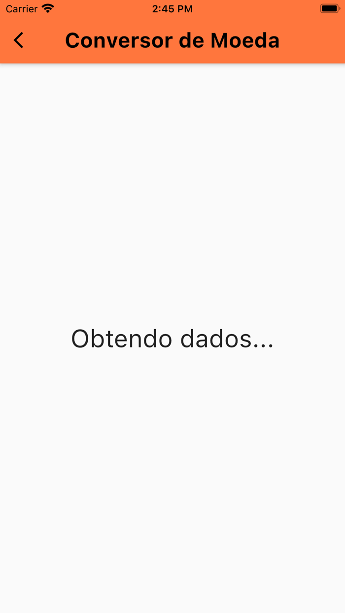 Conversor de moeda instantâneo