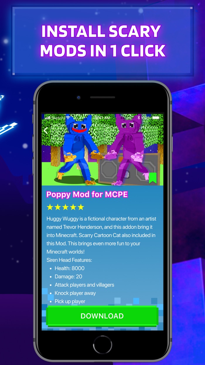 Poppy Mods for Minecraft PE