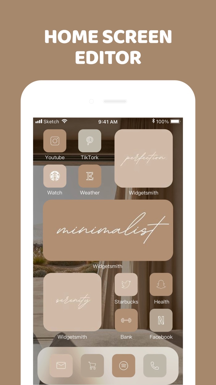 Homescreen Widget Icon Changer