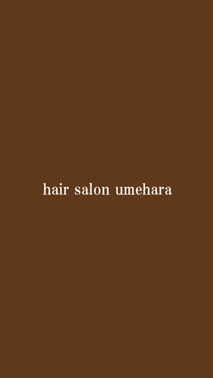 hair salon umehara