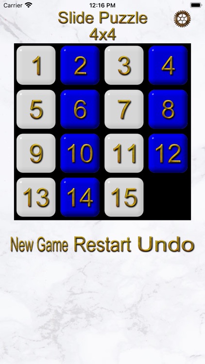 Mystic Square Puzzle Game