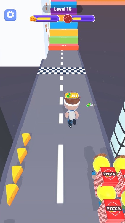 Pizza Fun Run 3D screenshot-4