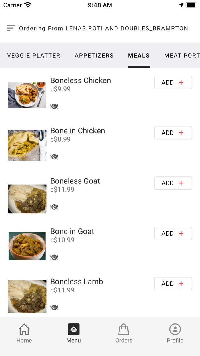 Lenas Roti and Doubles