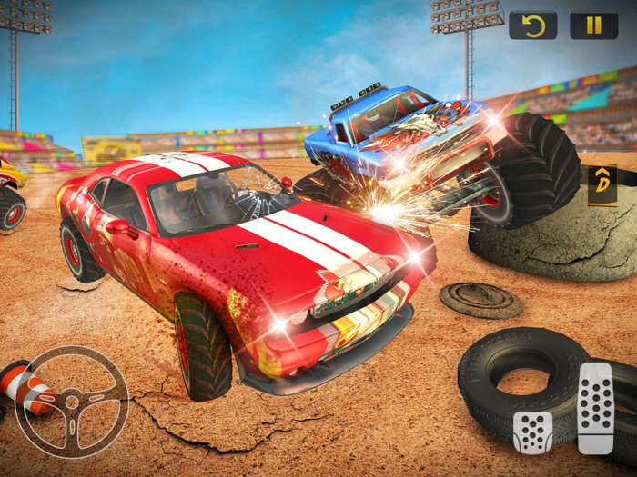 Demolition Derby Car Racing