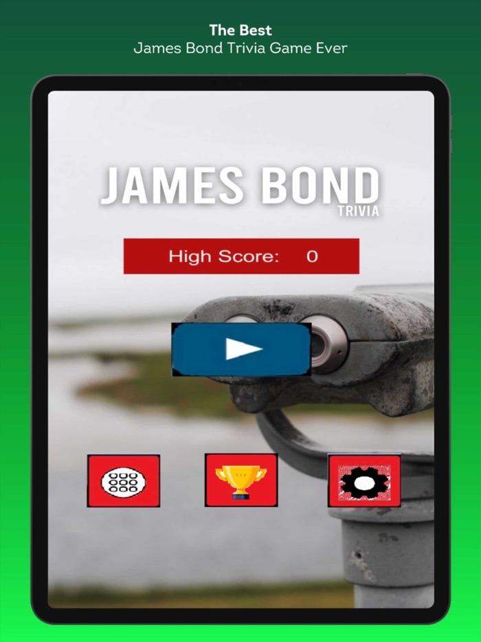 James Bond Trivia Challenge